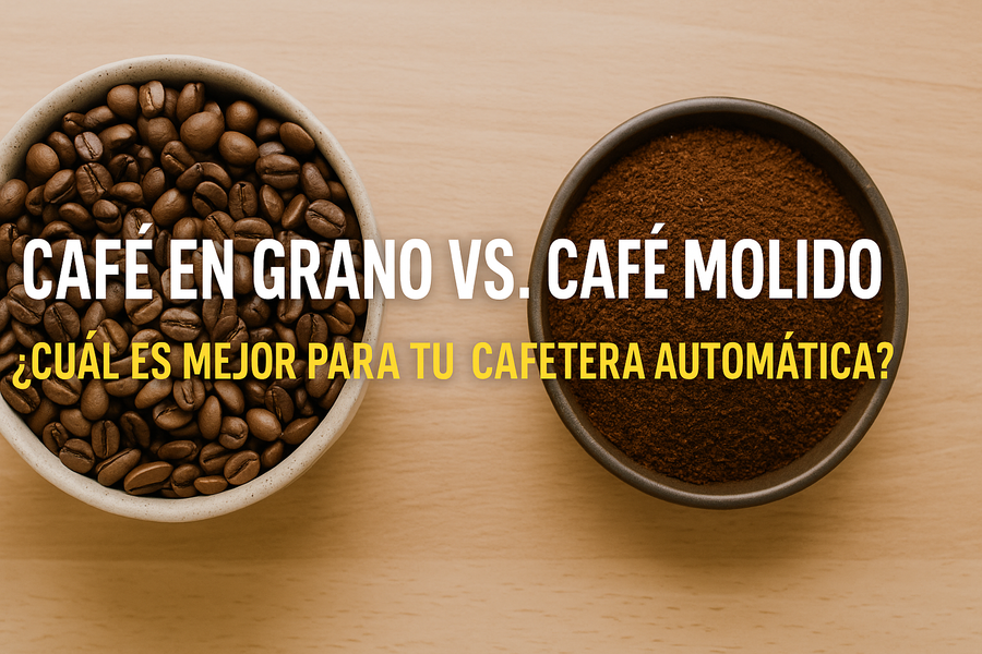 Café en Grano vs Café Molido: ¿Cuál es Mejor para tu Cafetera Automática?